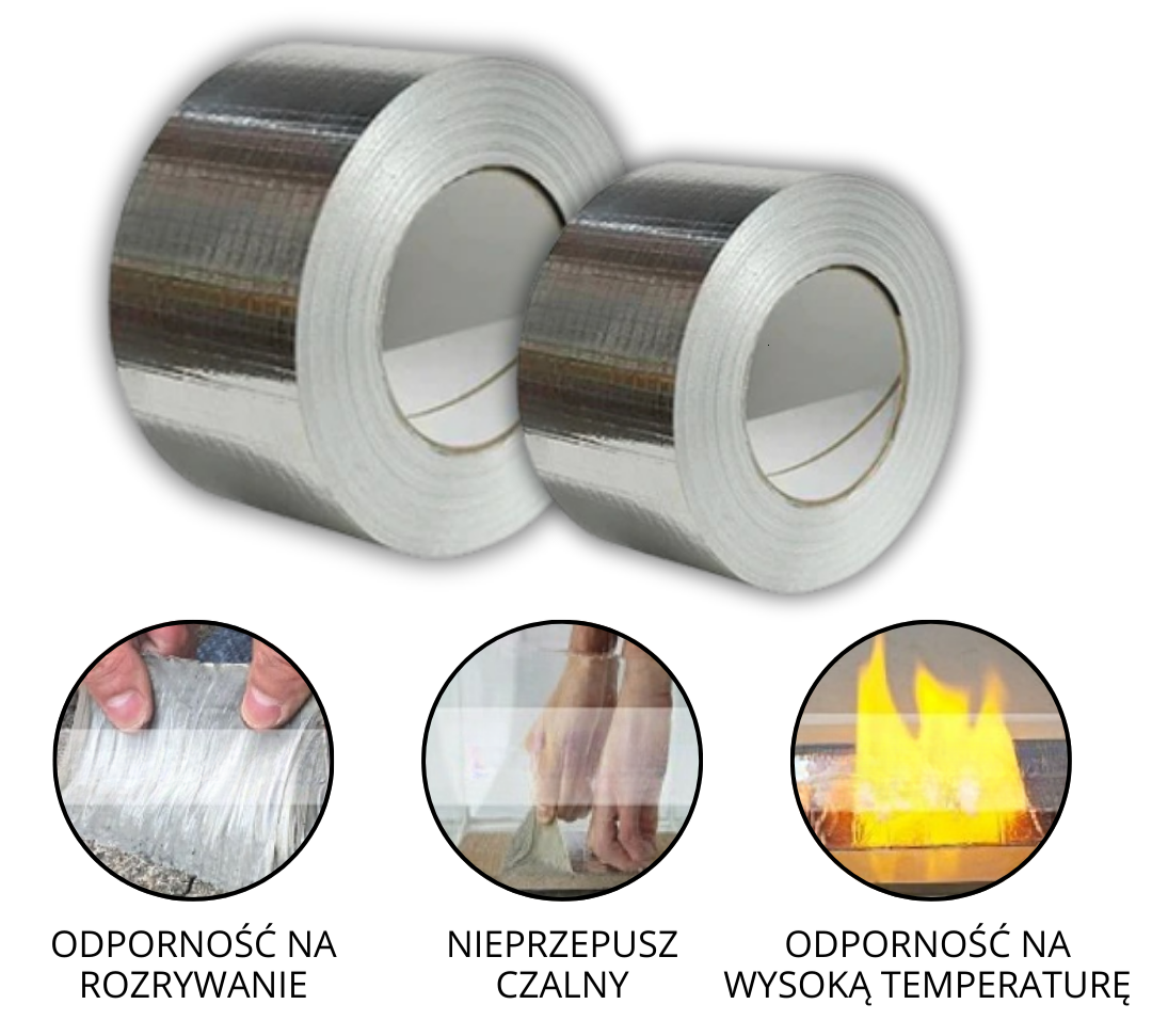 Wytrzymała taśma uszczelniająca