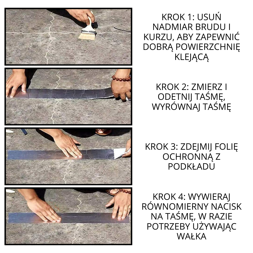 Wytrzymała taśma uszczelniająca