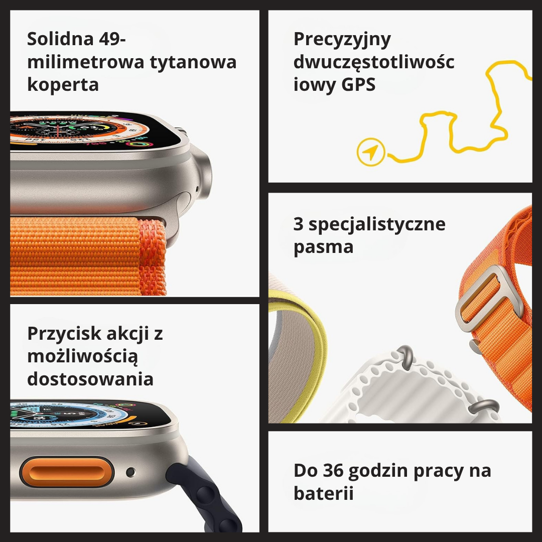 Smartwatch Ultra Pro + 2 paskami DARMOWY