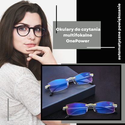 Wieloogniskowe okulary do czytania OnePower