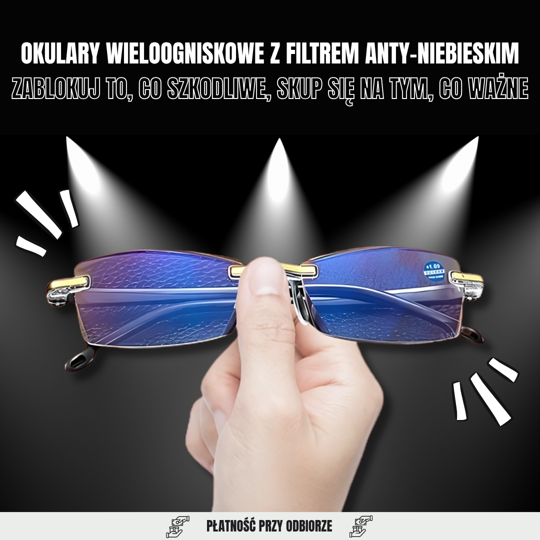 Wieloogniskowe okulary do czytania OnePower