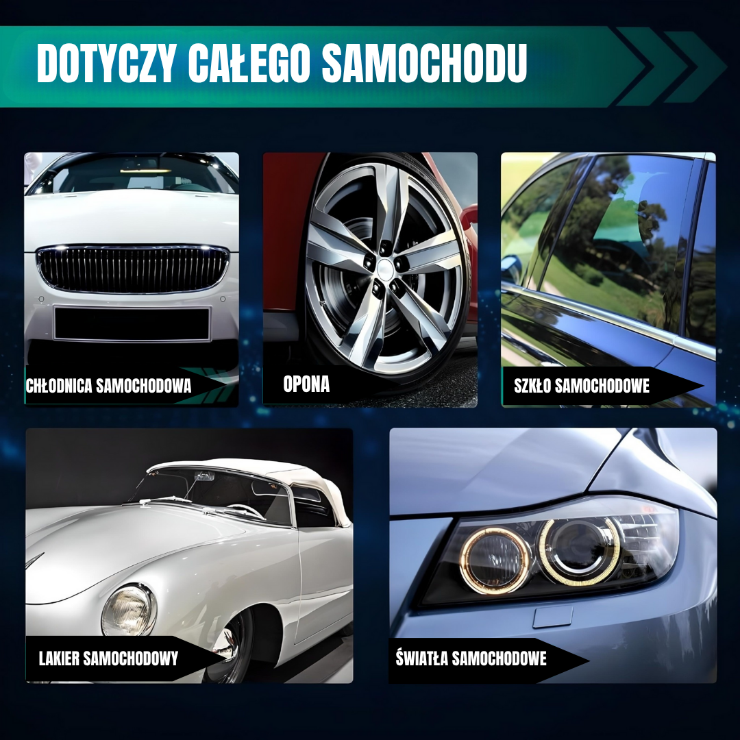 Wosk w sprayu do ochrony i naprawy zadrapań